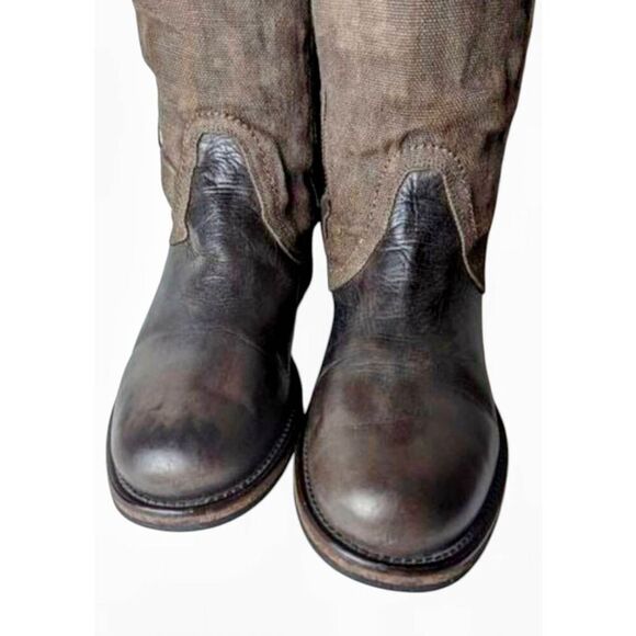 BERNARDO Knee High Work Boot Size 9B - Picture 9 of 9